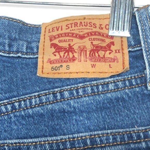 Levi’s 501 High Rise Skinny Jeans Distressed Size 26 - Picture 11 of 12
